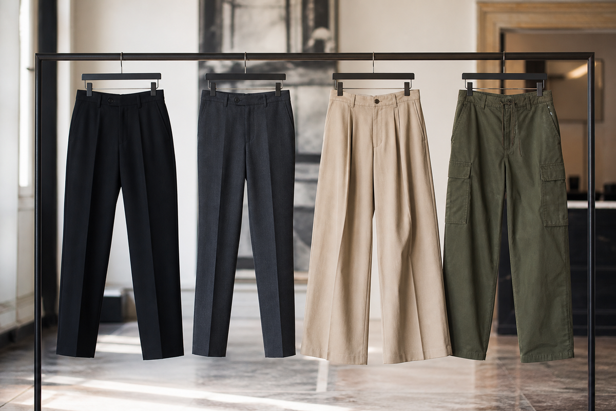 tipuri pantaloni barbati