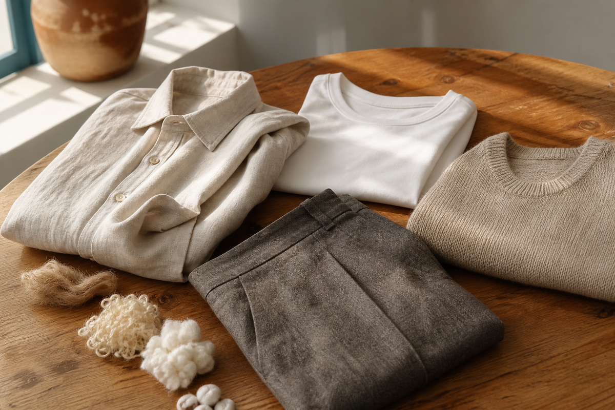 materiale naturale haine