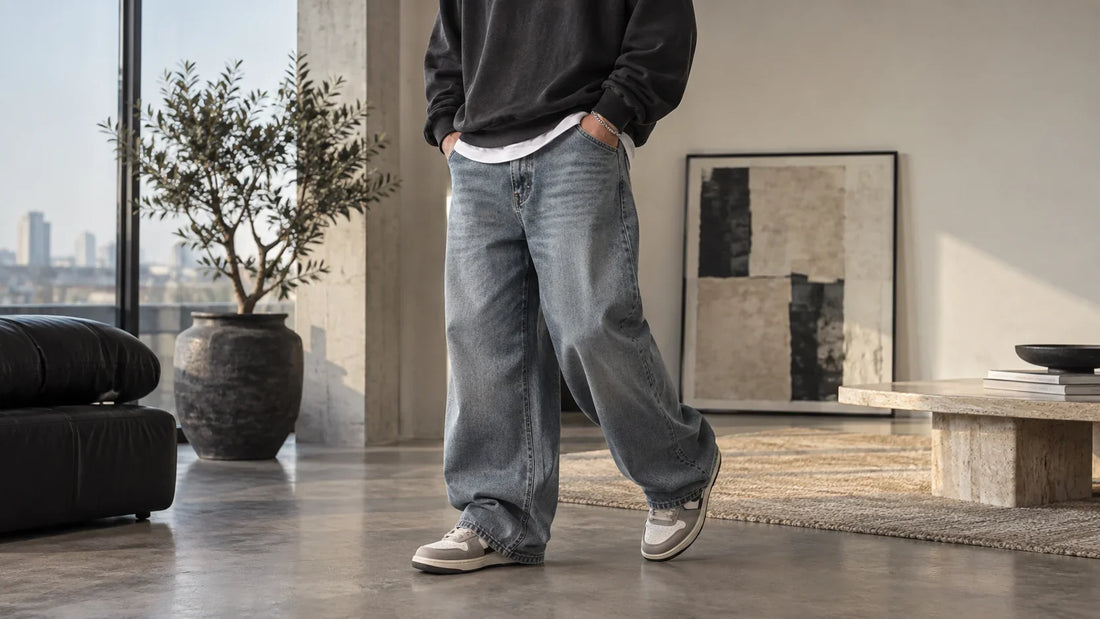 Baggy fit: ce înseamnă și cum îl alegi – imagine principală despre croiala baggy fit pentru bărbați și echilibrarea proporțiilor