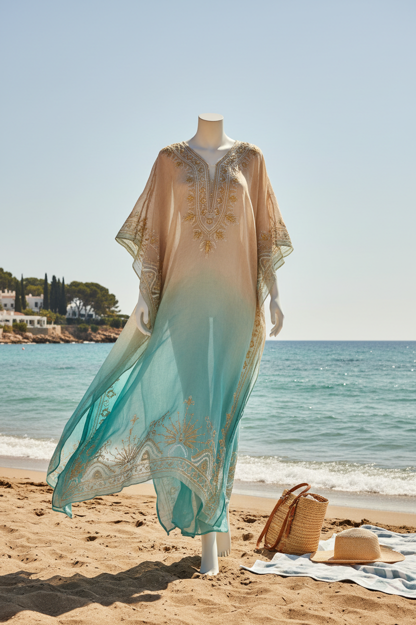 Caftan plajă: Ghid complet pentru alegerea modelului potrivit