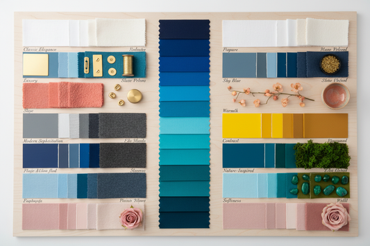 Cu ce se asorteaza nuantele de albastru