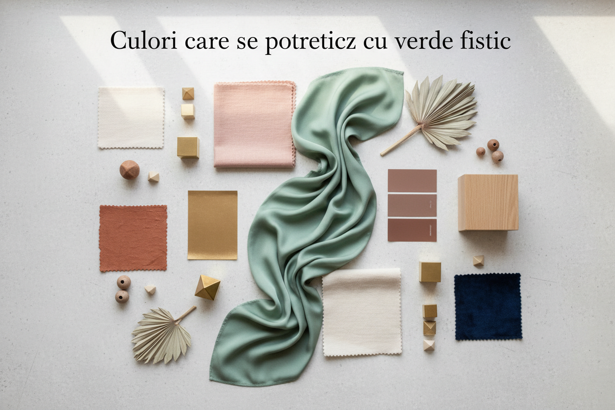 Cu ce se asorteaza verde fistic? Ghid de Stil