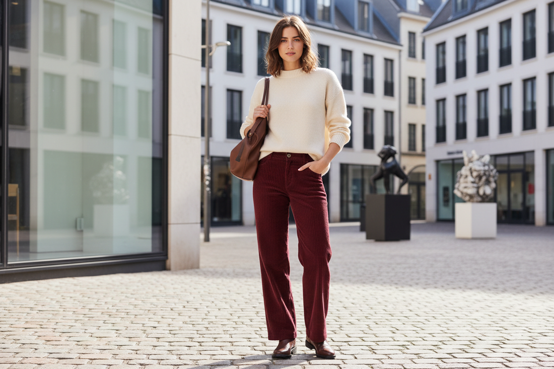 Cum Porti Pantalonii Reiati (Corduroy)