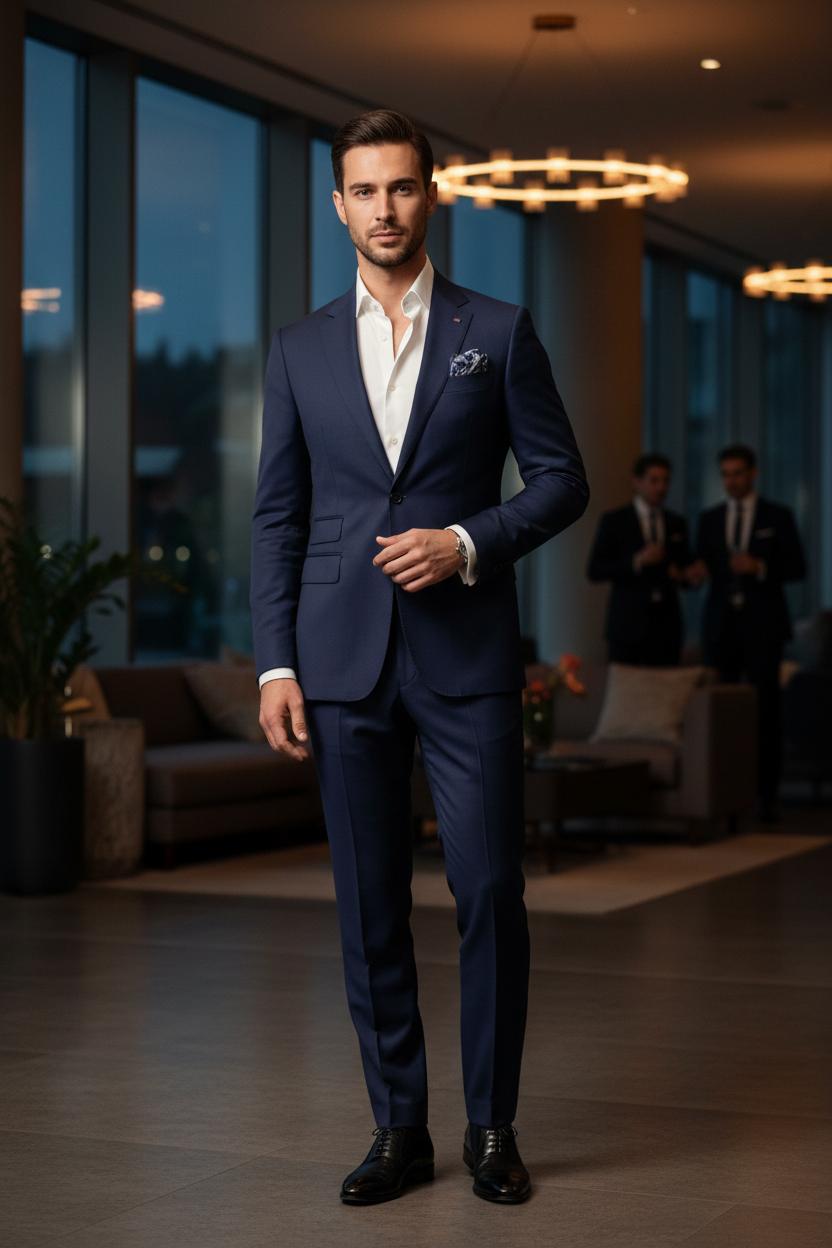 Ținută Cocktail Party Bărbați – Cum te îmbraci elegant în 2026