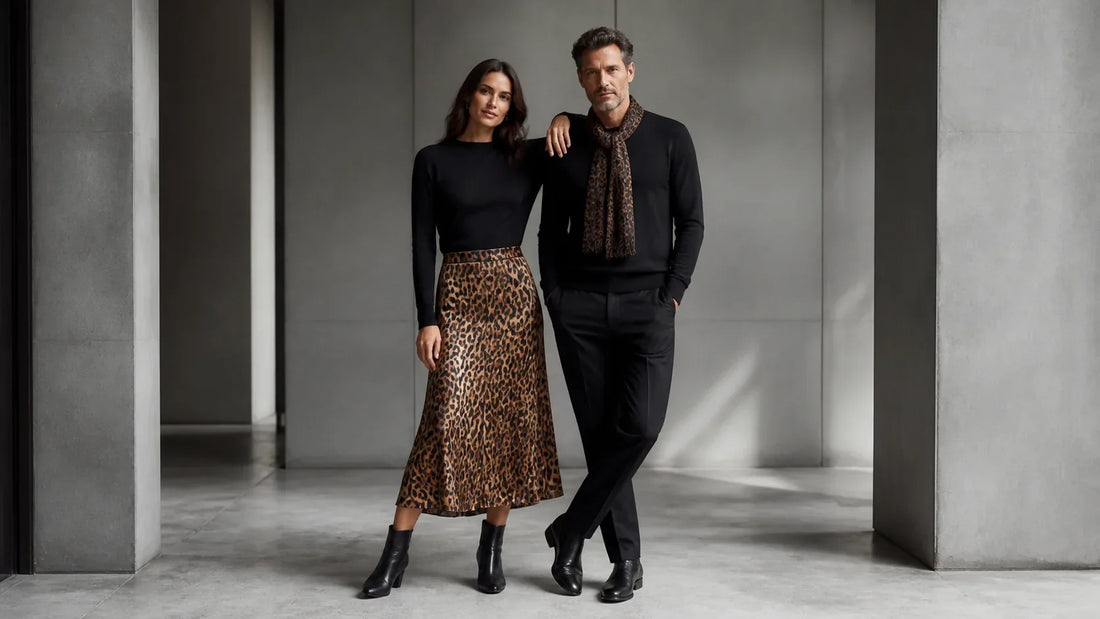Ținute elegante cu leopard print pentru femei și bărbați în 2026