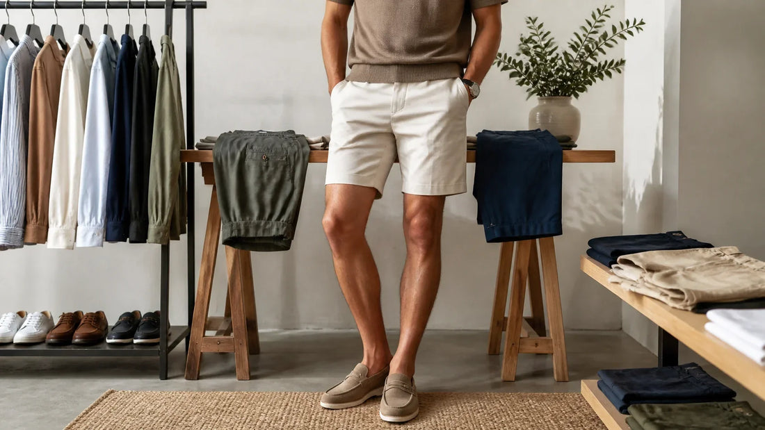 Moda săptămânii: detalii și croieli la pantaloni scurți – imagine principală pentru ghidul Atelier AXD