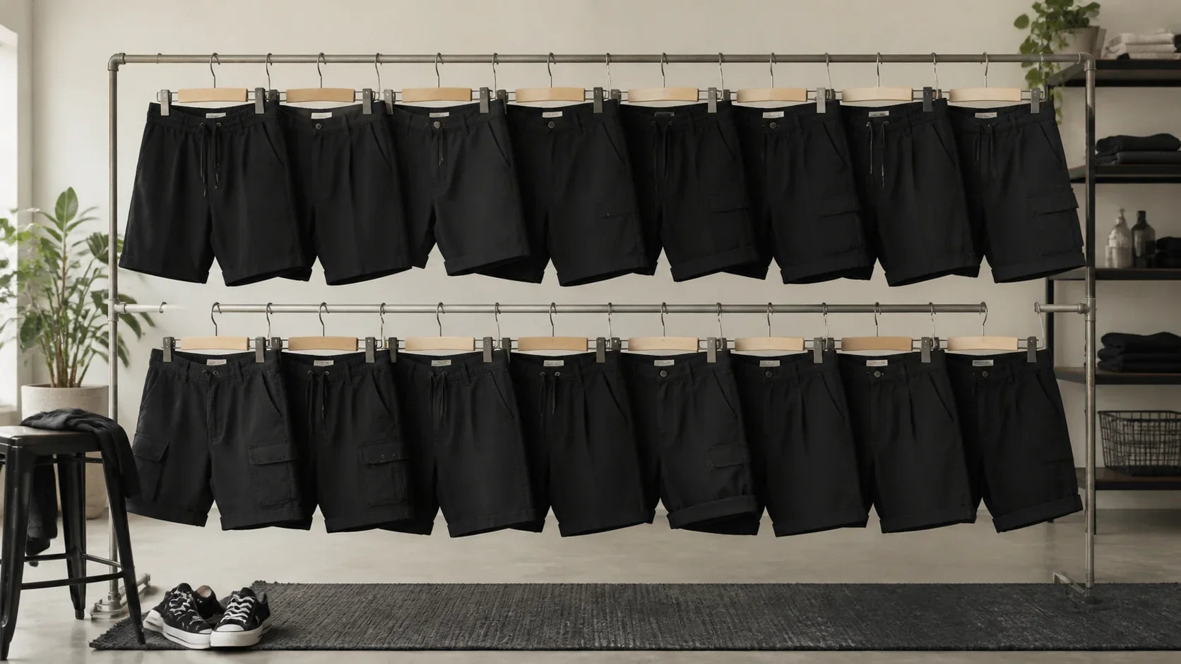 Moda săptămânii: 16 modele de pantaloni scurți negri – imagine principală pentru ghidul Atelier AXD