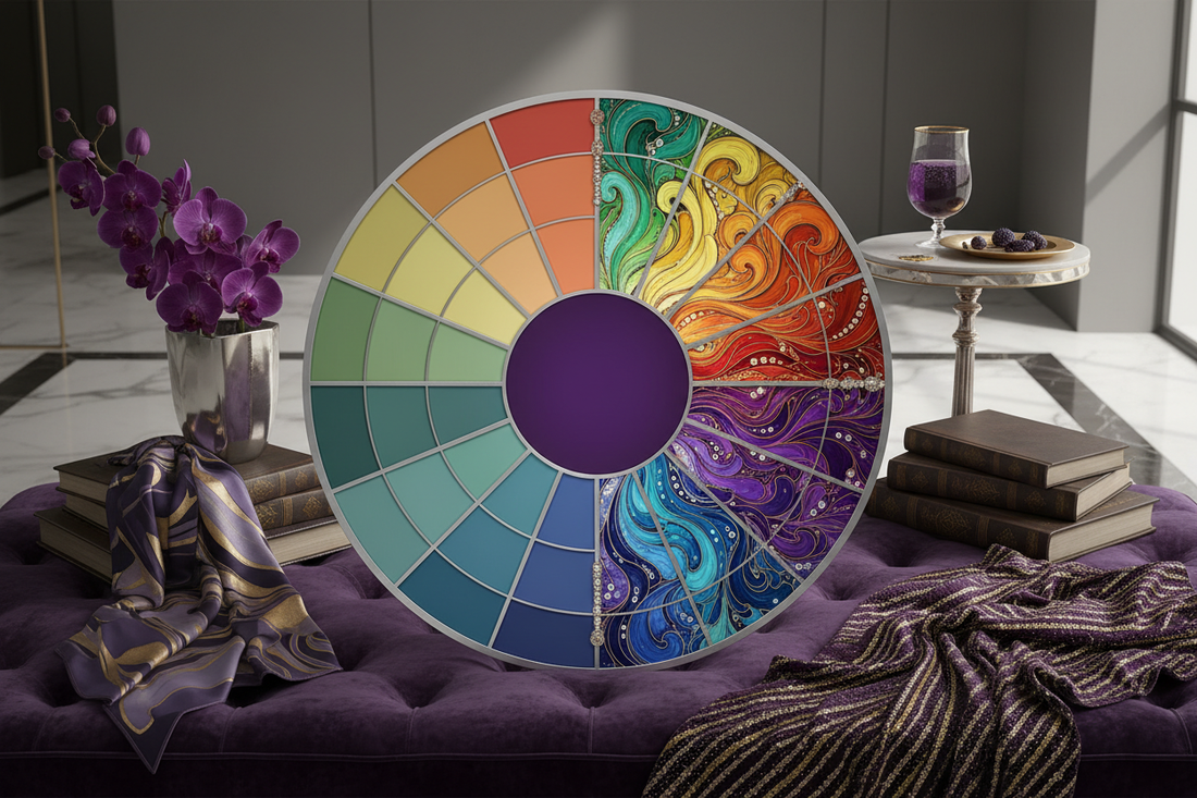 Cu ce se asorteaza mov inchis ?