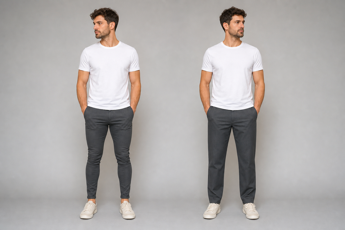Pantaloni strâmți la gambe: ce croială alegi în schimb