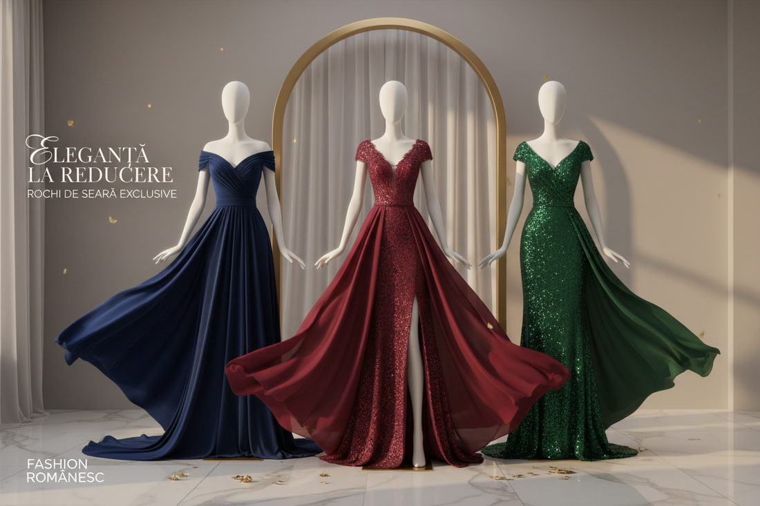 Promoții rochii de seară: Ghid pentru alegerea unei ținute elegante la preț redus