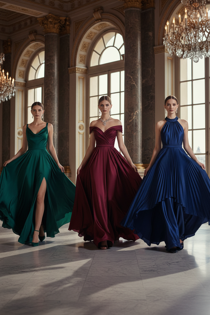 Rochii lungi de seară: Cum alegi modelul potrivit pentru evenimente elegante