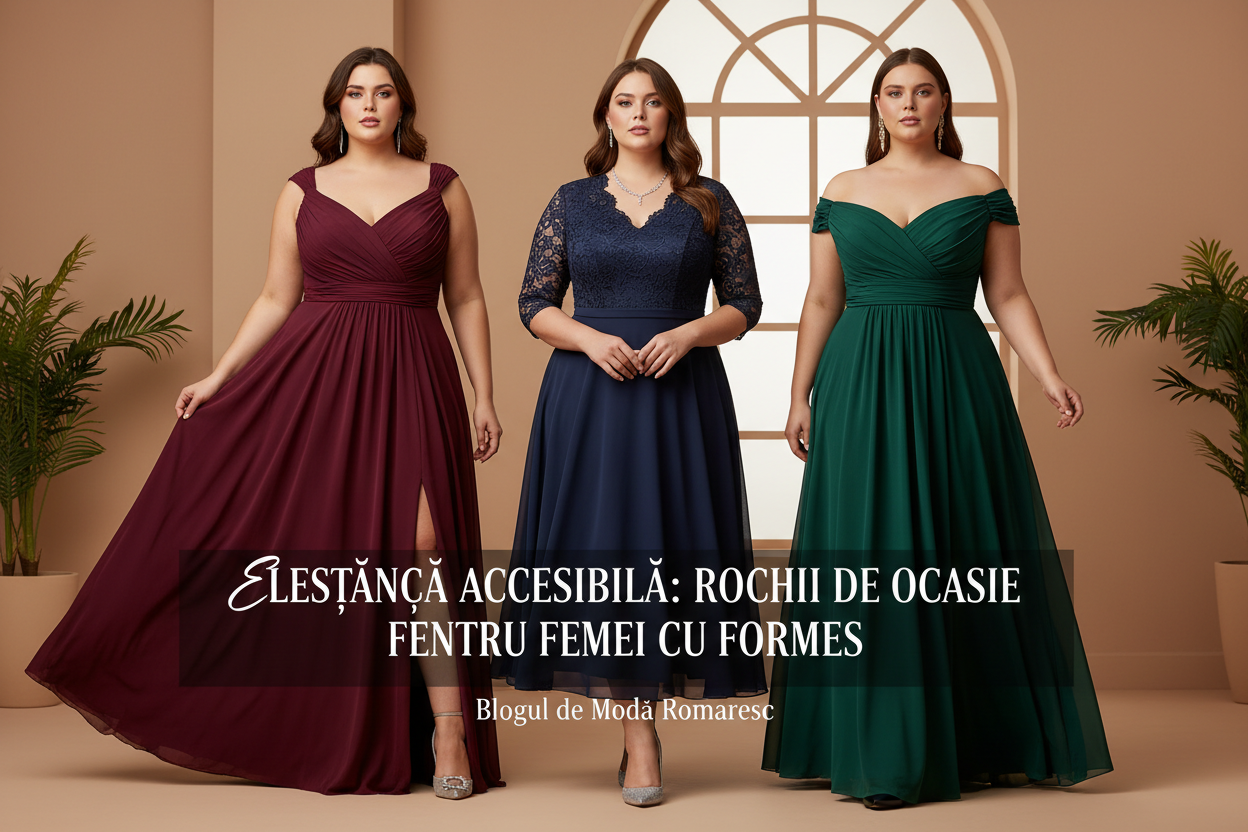 Rochii de ocazie ieftine pentru femei plinuțe: Cum alegi modelul potrivit
