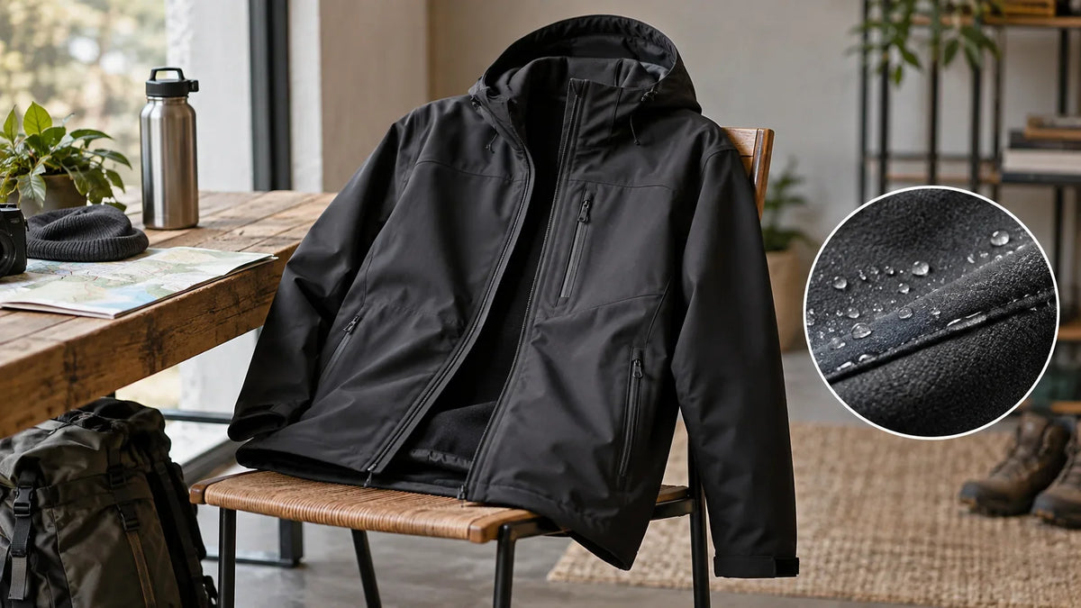 Material softshell: proprietăți, utilizări și întreținere – imagine principală despre materialul softshell pentru geacă: strat exterior, utilizare și întreținere