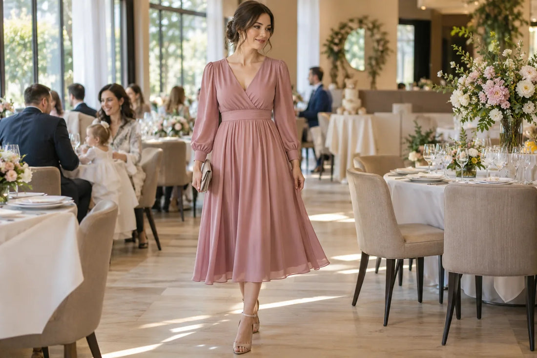Ținută pentru un botez de zi la restaurant