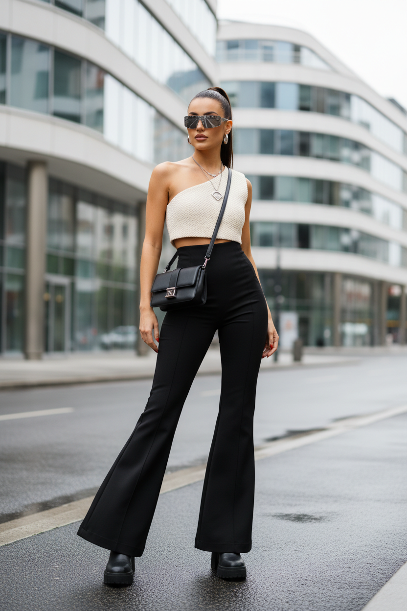 Arhitectura Volumului: Ghid Complet pentru Pantaloni Evazați Damă 2026