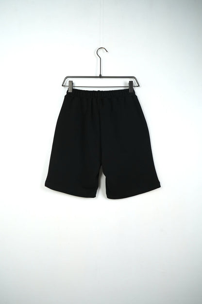 Pantaloni Scurți Unisex din Bumbac Negrii