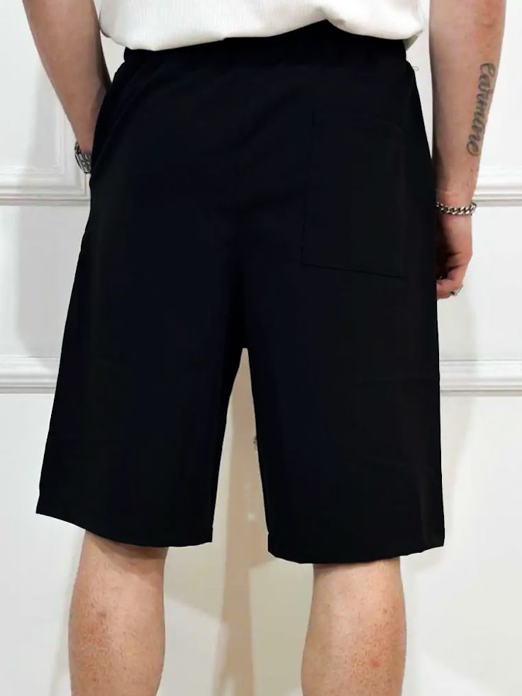 Pantaloni scurti barbatesti casual cu siret reglabil