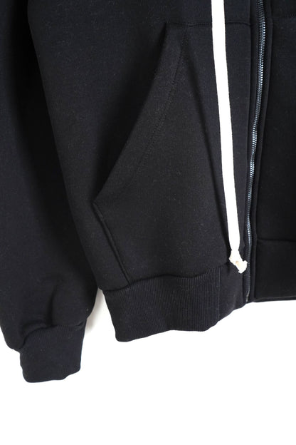 Hanorac Negru Bărbați cu Fermoar – Simplu, Confortabil și Versatil