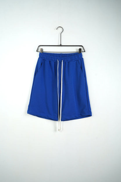 Pantaloni Scurți Unisex din Bumbac Albaștri