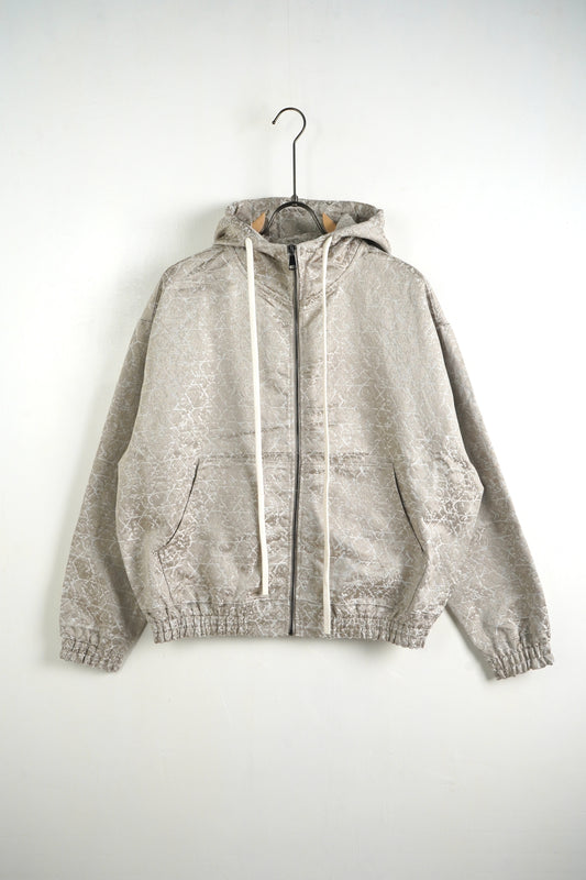 Hanorac Bej Satinat – Design Texturat