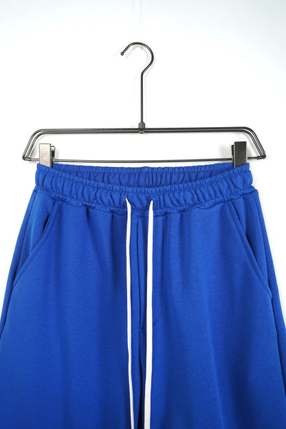 Pantaloni Scurți Unisex din Bumbac Albaștri