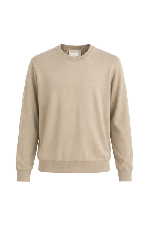 Bluză bej slim fit premium cu design minimalist și material fin ușor