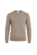 Bluză bej slim fit premium cu material subțire și design minimalist casual