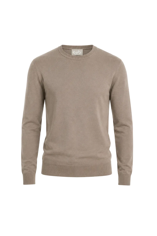 Bluză bej slim fit premium cu material subțire și design minimalist casual