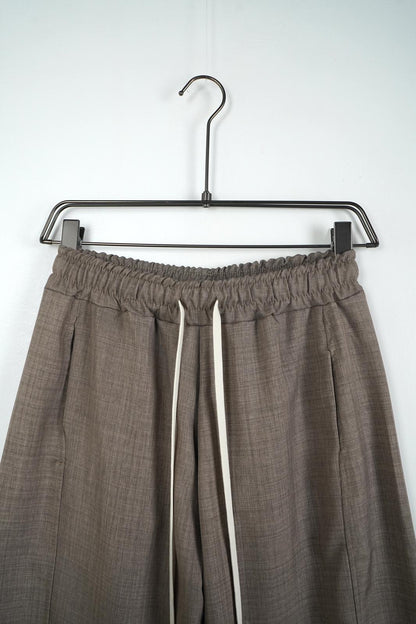 Set bărbați casual maro — tricou și pantaloni cu șnur