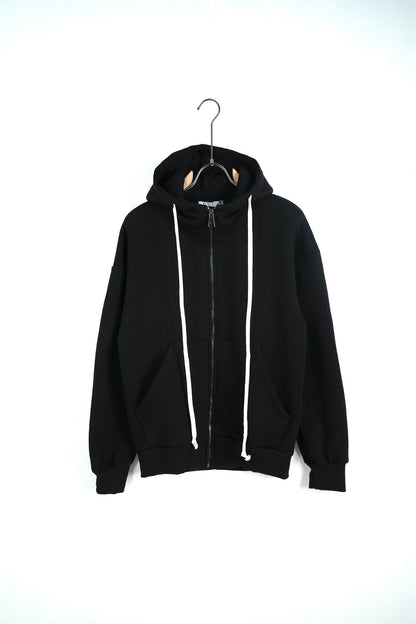 Hanorac Negru Bărbați cu Fermoar – Simplu, Confortabil și Versatil