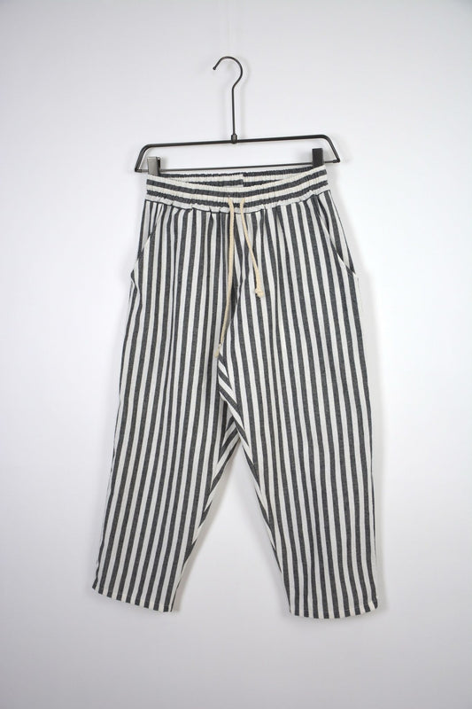 Pantaloni Lungi Bărbați – Dungi Gri
