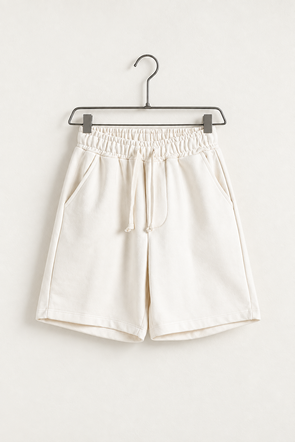 Pantaloni Albi Casual pentru Copii – fotografie produs pe umeraș