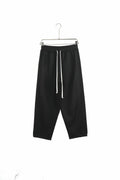 Мъжки черен baggy панталон със страничен шев — 202501-INV