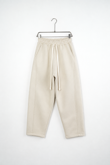 Férfi Bézs Baggy Fleece Nadrág
