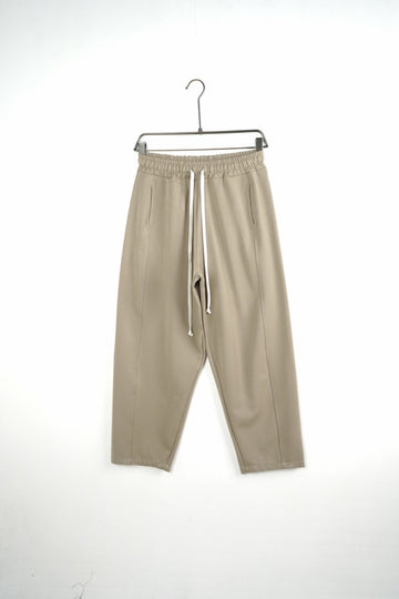 Pantaloni Bărbați Bej Baggy cu Cusături Frontale – 202501-INV