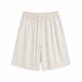 Pantaloni Crem cu Șnur Lung – 70% Vâscoză, 30% In