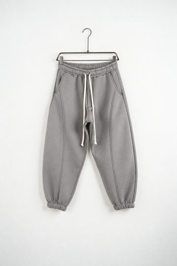 Pantaloni Jogger Balloon Fit Bărbați Gri Campus