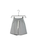 Pantaloni scurți gri de trening pentru copii, din bumbac moale, ideali pentru joacă