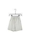 Pantaloni scurți gri deschis pentru copii, din material ușor și respirabil de vară, cu talie ajustabilă