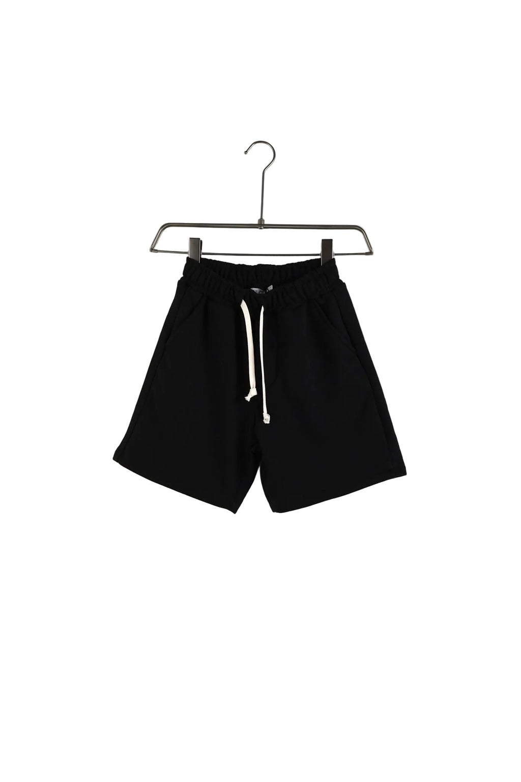 Pantaloni scurți negri pentru copii, din bumbac rezistent la uzură, ideali pentru joacă