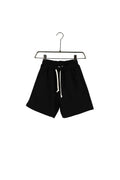 Pantaloni scurți negri pentru copii, din bumbac rezistent la uzură, ideali pentru joacă