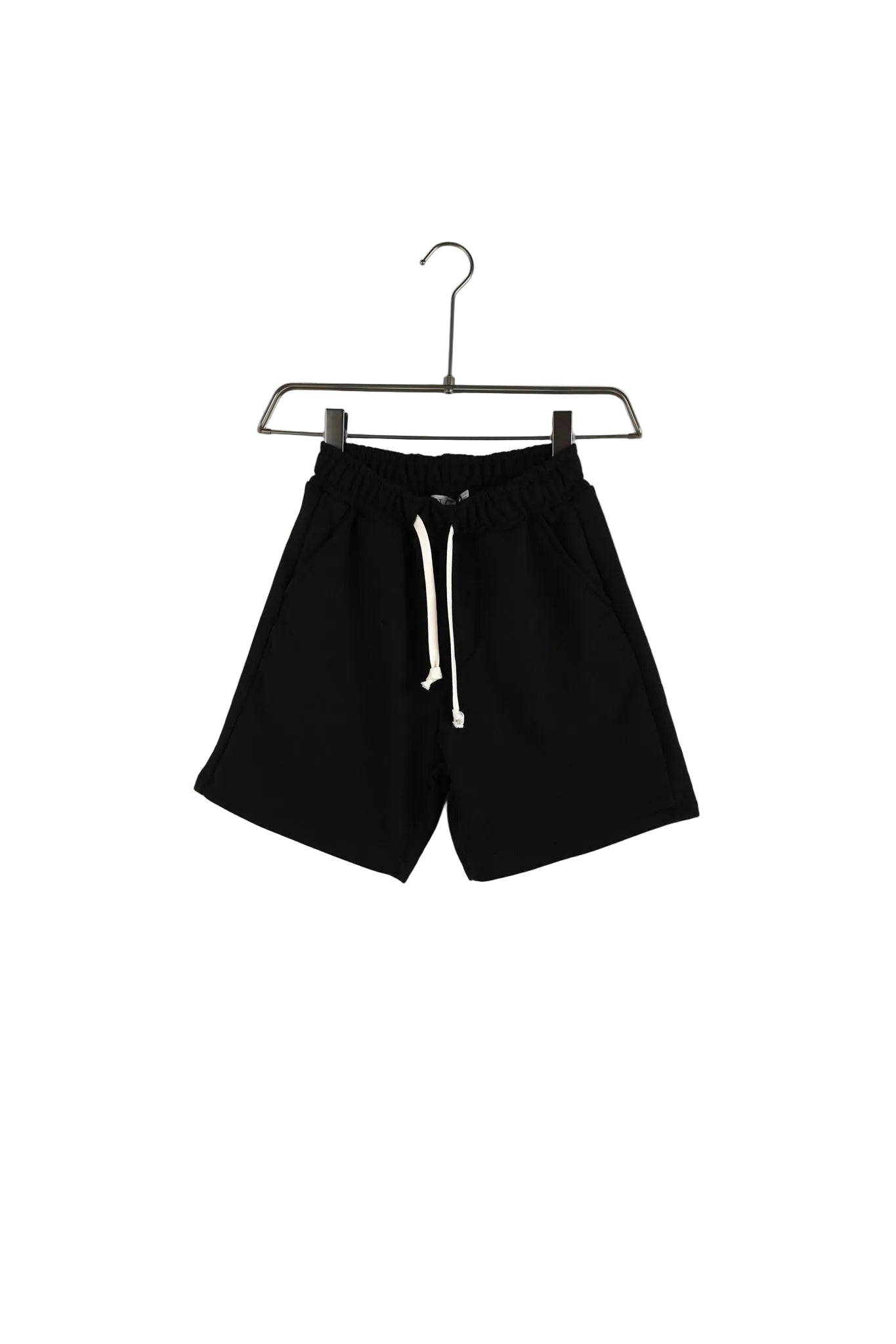 Pantaloni scurți negri pentru copii, din bumbac rezistent la uzură, ideali pentru joacă