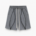 pantaloni-scurti-gri-cu-snur-lung