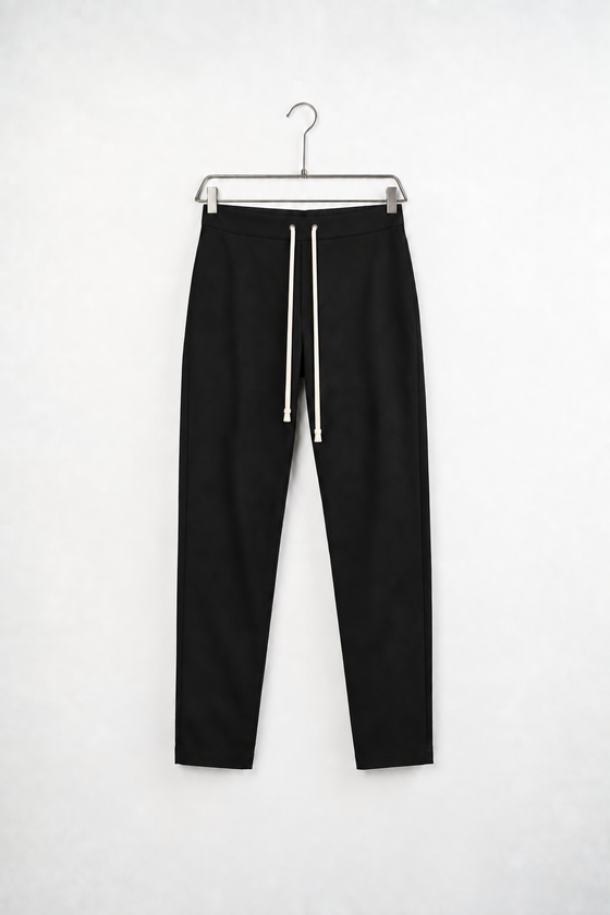 Pantaloni Slim Bărbați Negri pentru Toamnă