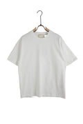 Tricou unisex alb din bumbac premium, croială clasică potrivită pentru bărbați și femei, piesă esențială în garderobă