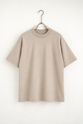 Tricou Apricot inchis Unisex - Bumbac 100%, Guler la Bază – fotografie produs pe umeraș