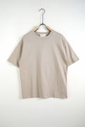 Tricou Bărbați Bej din Bumbac, Croială Lejeră – L815002