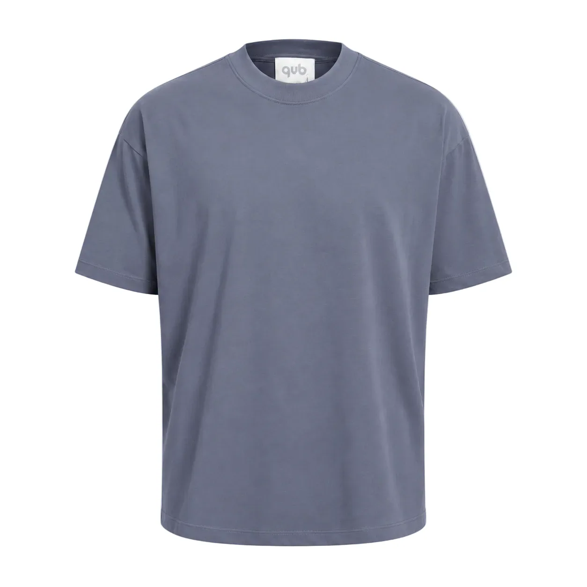 Tricou simplu gri 100% bumbac pentru ținute casual