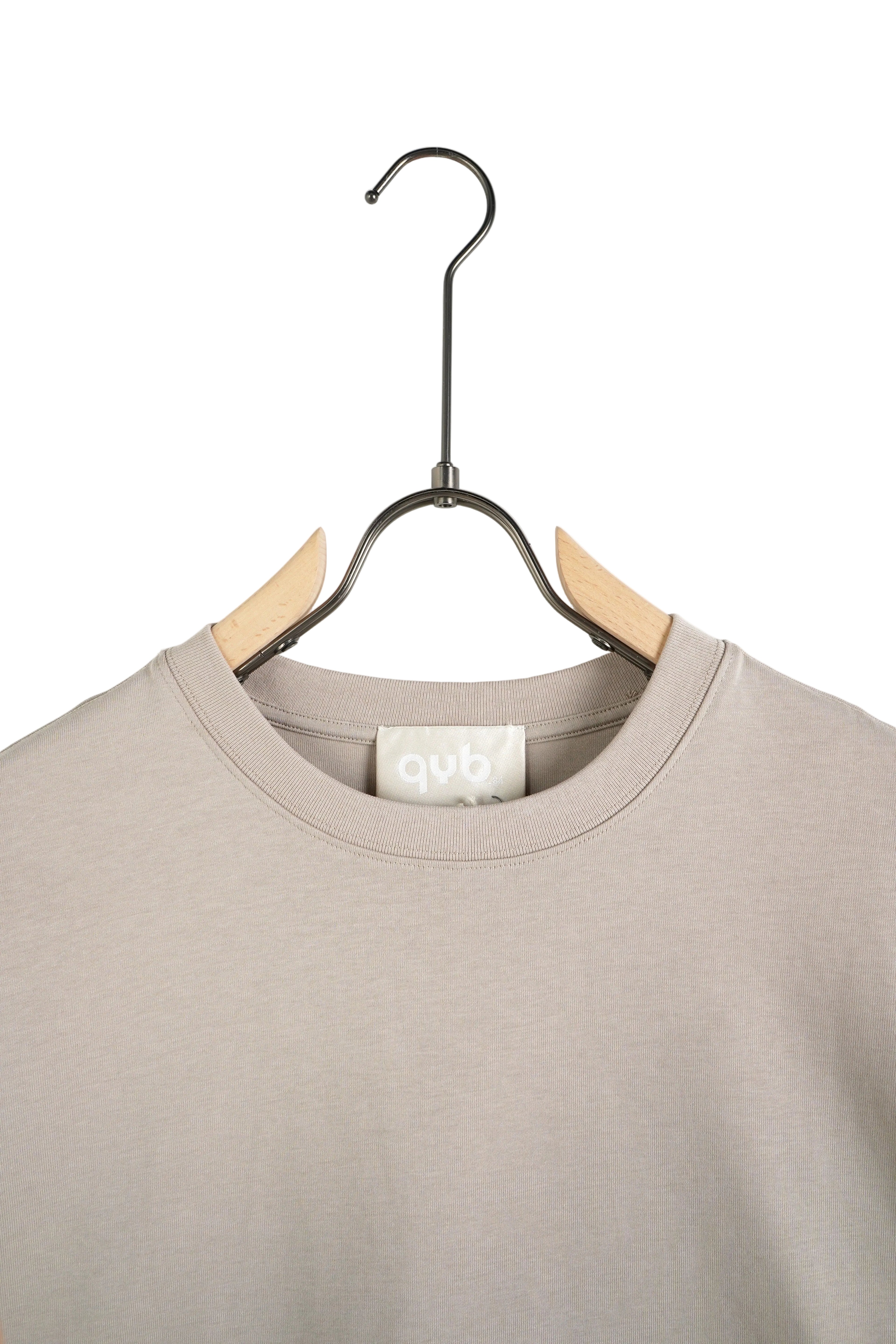 Tricou casual nuanță caisă (apricot) din bumbac 100%, disponibil în mărimile S, M, L și XL