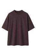 Tricou Burgundy Unisex - Bumbac 100%, Guler la Bază